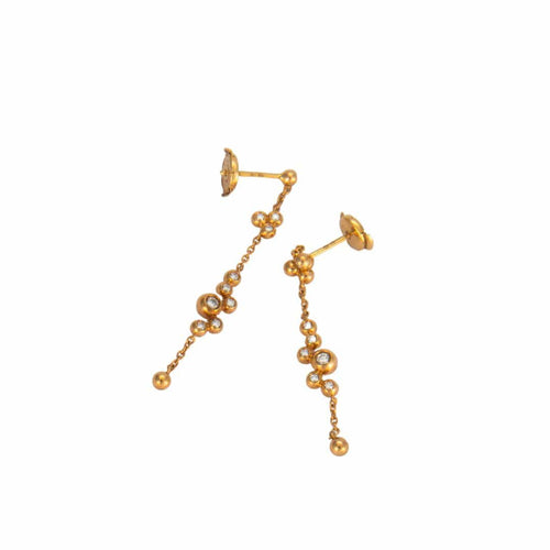 Boucles d'oreilles Boucles d'oreilles chaînette Diamants 58 Facettes 388565