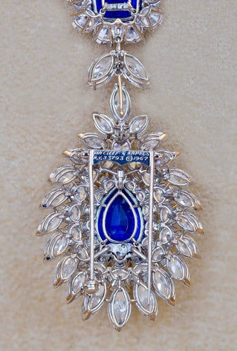 Parure Van Cleef & Arpels Vintage Saphirs Diamants 58 Facettes Duc-Anh 1