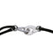 Bracelet Dinh Van Menottes - Bracelet cordon en or blanc 18 carats 58 Facettes 4006774CN