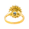 Bague 56 Bague Pompadour en or jaune avec topaze et diamants 58 Facettes 4007997CN