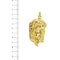 Pendentif Pendentif visage du Christ en or jaune 18 ct avec rubis et diamants 58 Facettes 40105