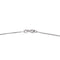 Collier Collier - Pendentif trèfle géométrique en or blanc et diamants 58 Facettes 4013324CN
