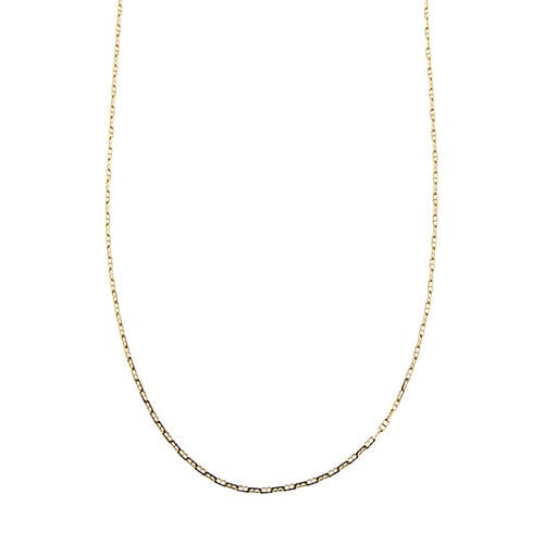 Collier Chini - Collier maille forçat à traversins en or jaune 18 ct 58 Facettes 40238