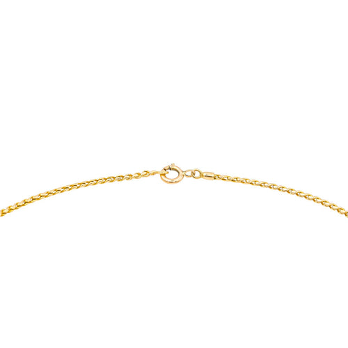 Collier Collier chaîne en or jaune 18 carats, maille infini 58 Facettes 4033212CN