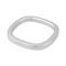 Bague 45 Dinh Van - Bague alliance carrée en or blanc 18 carats 58 Facettes 4061239CN