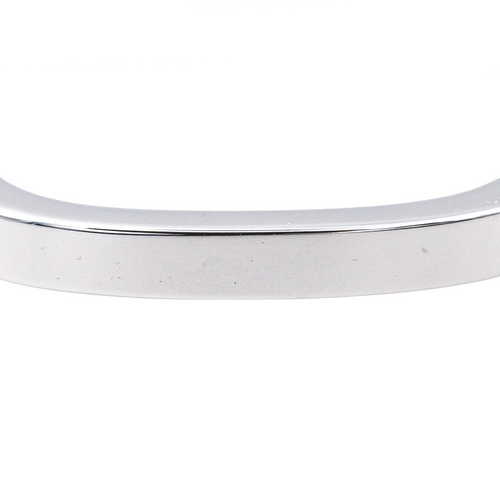 Bague 45 Dinh Van - Bague alliance carrée en or blanc 18 carats 58 Facettes 4061239CN