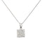 Collier Collier pendentif - Diamants en or blanc 18 carats 58 Facettes 4061322CN