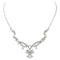 Collier Collier - Motifs géométriques en or blanc et diamants 58 Facettes 4061325CN