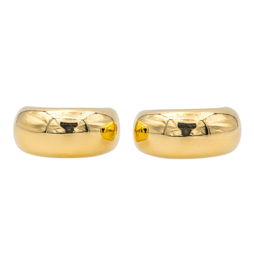 Boucles d'oreilles Mauboussin - Boucles d’oreilles demi-créoles clip en or jaune 18 carats 58 Facettes 4061785CN