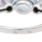 Bague 56 Bague en or blanc 18 carats avec topaze bleue 58 Facettes 4098650RV