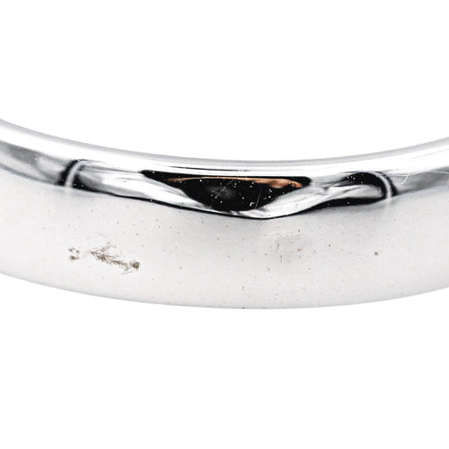 Bague 53 Bague demi-alliance en or blanc 18 carats et diamants 58 Facettes 4144058RV