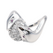 Bague 53 Boucheron Trouble - Bague cocktail en or blanc avec diamants et rubis 58 Facettes 4146849RV