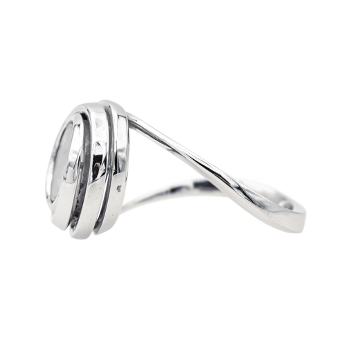 Bague 55 Chopard Happy Emotion - Bague en or blanc avec diamants 58 Facettes 4152529RV