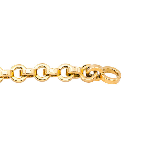Bracelet Chopard - Bracelet maille jaseron en or jaune 18K 58 Facettes 4174939CN