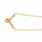 Collier Collier en or jaune 18 carats serti de rubis 58 Facettes 4190789CN