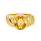 Bague 55 Bague en or jaune 18 carats sertie d’une citrine 58 Facettes 4191879CN
