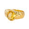Bague 55 Bague en or jaune 18 carats sertie d’une citrine 58 Facettes 4191879CN