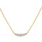 Collier Collier motifs floraux en or jaune 18 carats et diamants 58 Facettes 4196418CN