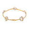 Bracelet Guy Laroche - Bracelet en or jaune et blanc 18 carats et diamants 58 Facettes 4226567CN
