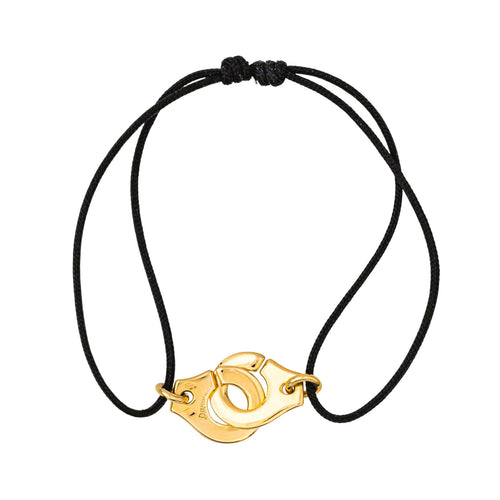 Bracelet Dinh Van Menottes - Bracelet cordon R10 en or jaune 58 Facettes 4242470CN