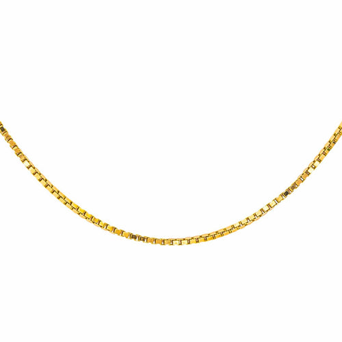 Collier Collier chaîne maille vénitienne en or jaune 18 carats 58 Facettes 4242591CN