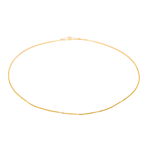 Collier Collier chaîne maille vénitienne en or jaune 18 carats 58 Facettes 4242591CN