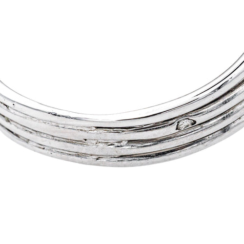 Bague 54 Bague marquise pompadour en or blanc 18 carats et diamants 58 Facettes 4261859RV