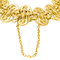 Bracelet Bracelet Art nouveau en or jaune 18 carats 58 Facettes 4274239RV