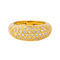 Bague 53 Bague jonc en or jaune 18 carats sertie de diamants 58 Facettes 4283206CN