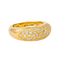 Bague 53 Bague jonc en or jaune 18 carats sertie de diamants 58 Facettes 4283206CN