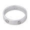 Bague 64 Cartier Love - Bague en platine 950 58 Facettes 4286192CN