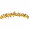 Collier Collier motifs floraux en or jaune 18 carats, rubis et diamants 58 Facettes 4314013CN