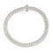 Collier Collier en or blanc 18 carats avec saphirs cabochon 58 Facettes 4324637CN