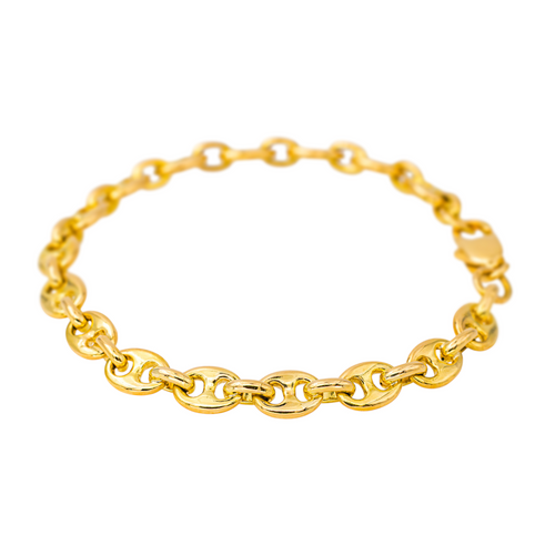 Bracelet Fred - Bracelet maille grain de café en or jaune 58 Facettes 4330888CN