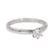 Bague 53 Mauboussin - Bague solitaire Six de Toi en or blanc et diamant 58 Facettes 4342805RV