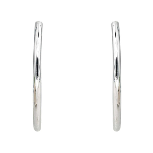 Boucles d'oreilles Créoles - Boucles d’oreilles en or blanc 18 carats 58 Facettes 4343333RV