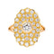 Bague 54 Pompadour - Bague en or rose 18 carats et diamants 58 Facettes 4367907CN