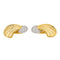 Boucles d'oreilles Boucles d’oreilles clips en or jaune et or blanc 18 carats avec diamants 58 Facettes 4377111RV