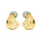 Boucles d'oreilles Boucles d’oreilles clips en or jaune et or blanc 18 carats avec diamants 58 Facettes 4377111RV