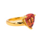 Bague 49 Bague en or jaune 18 carats sertie d’une tourmaline poire 58 Facettes 4377138RV