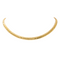Collier Collier maille anglaise en or jaune 18 carats 58 Facettes 4386544CN