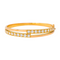 Bracelet Bracelet jonc en or jaune 18K serti de diamants 58 Facettes 4387215CN