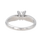 Bague 48 Bague solitaire en platine 950 avec diamant taille brillant 0,50 ct 58 Facettes 4387221CN