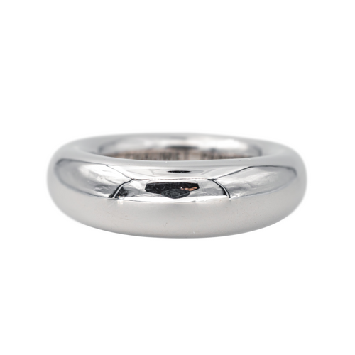 Bague 51 Chaumet - Bague jonc en or blanc 18 carats 58 Facettes 4387239CN