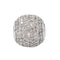 Pendentif Pendentif en or blanc 18 carats serti de diamants 58 Facettes 4388290CN