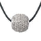 Pendentif Pendentif en or blanc 18 carats serti de diamants 58 Facettes 4388290CN