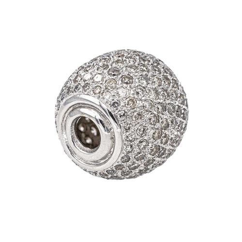 Pendentif Pendentif en or blanc 18 carats serti de diamants 58 Facettes 4388290CN
