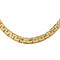 Collier Collier maille double haricot en or jaune 18 carats 58 Facettes 4396461CN