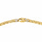 Collier Collier maille double haricot en or jaune 18 carats 58 Facettes 4396461CN