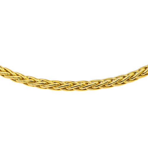 Collier Collier chaîne maille palmier en or jaune 18 carats 58 Facettes 4403430CN